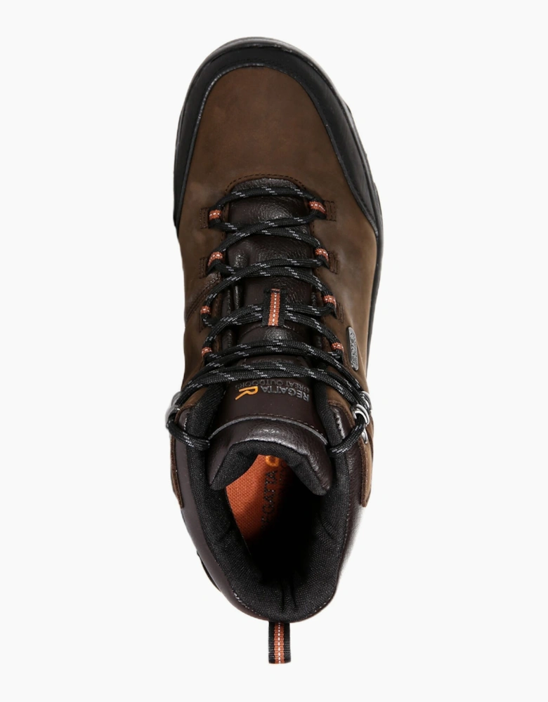 Regatta Great Outdoors Mens Burrell Leather Hiking Boots