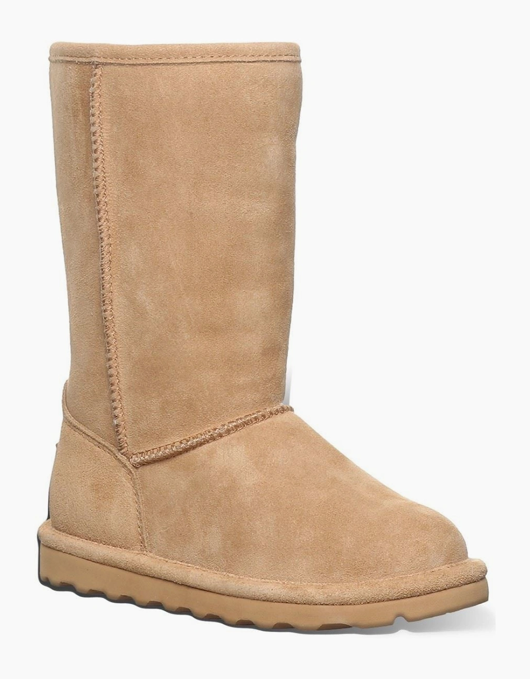 Girl's Bearpaw Elle Tall Suede Girl's COFFEE Winter Knee High Boots - Brown - Size: UK 4 / eu 37 / us 5