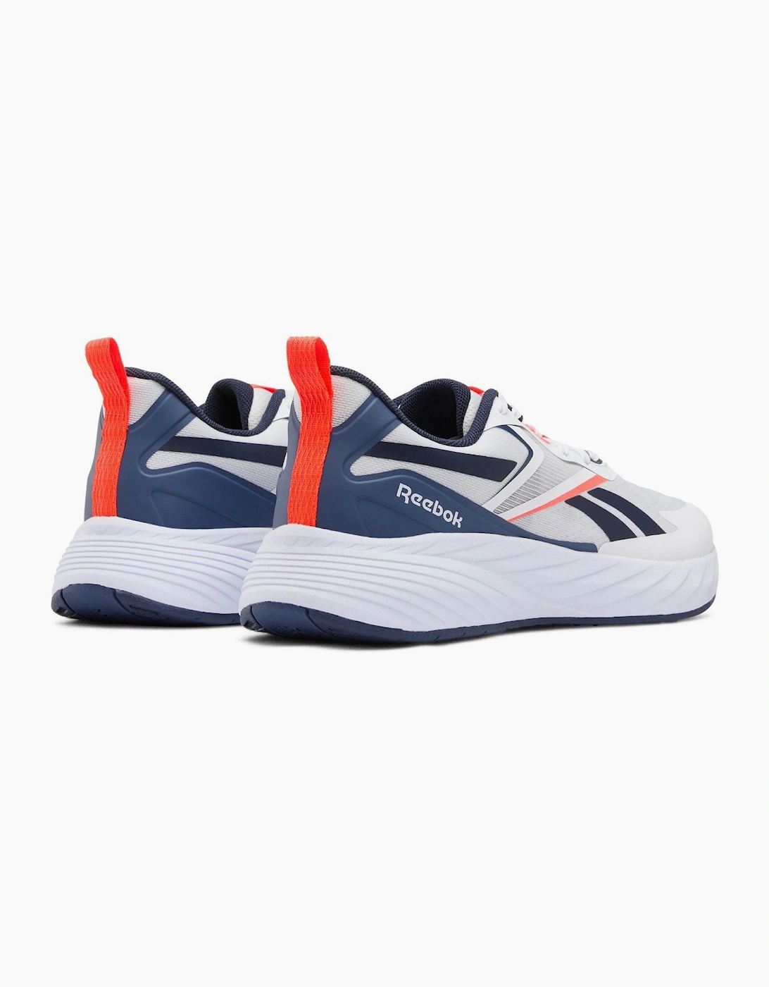 Reebok Verse Textile Men's White/Legacy Blue/Neon Cherry Trainers