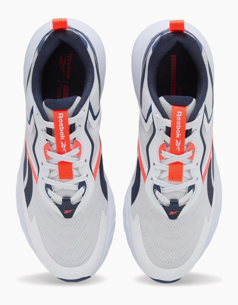 Reebok Verse Textile Men's White/Legacy Blue/Neon Cherry Trainers