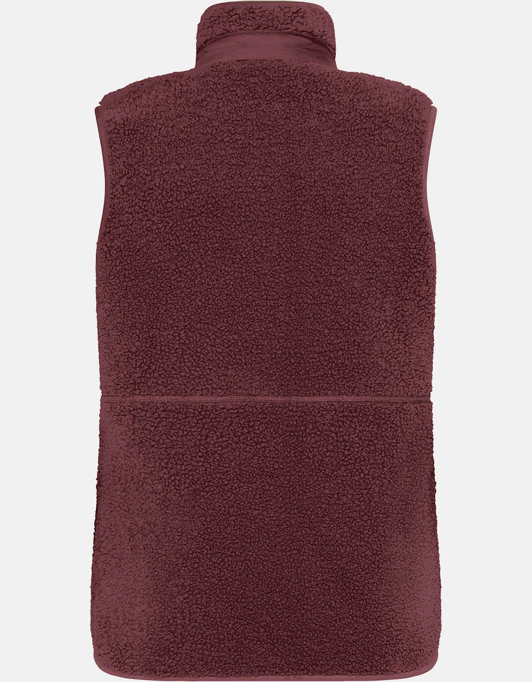 Didriksons Womens Siv Fleece Gilet - Old rust 147
