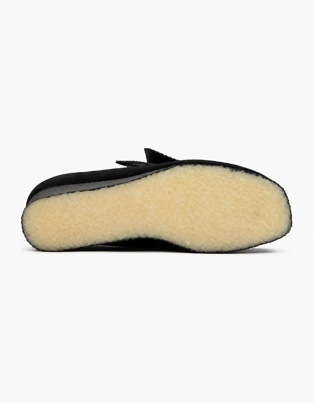 Clarks Originals Wallabee Shoes Black Suede