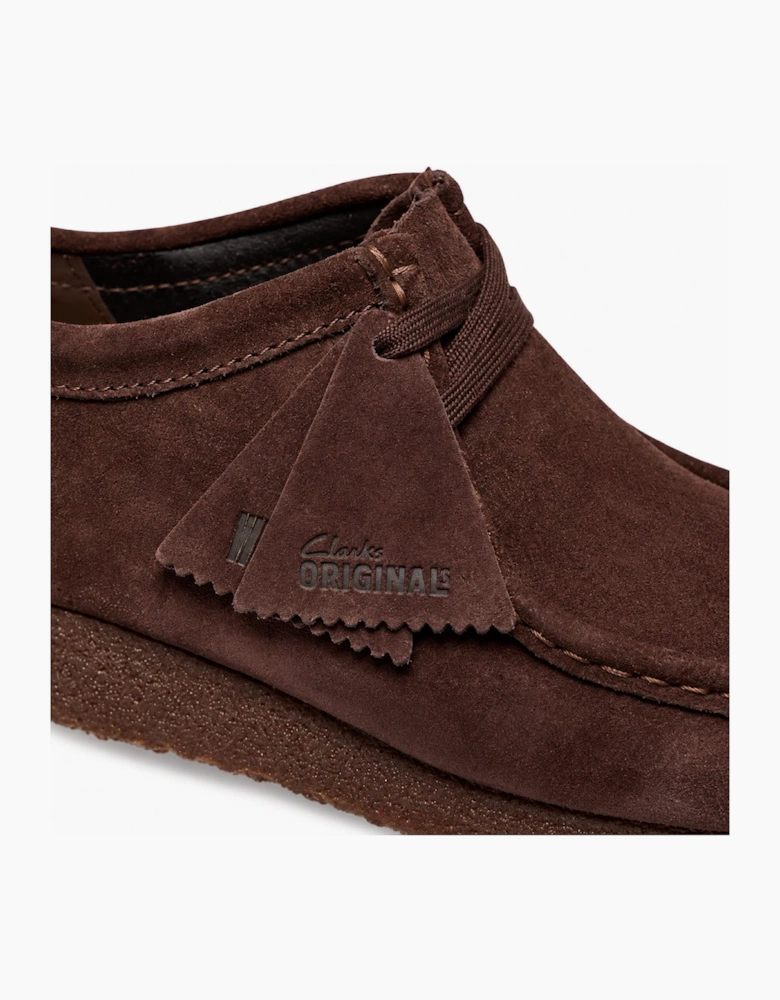 Clarks Originals Wallabee Shoes Chocolate Suede