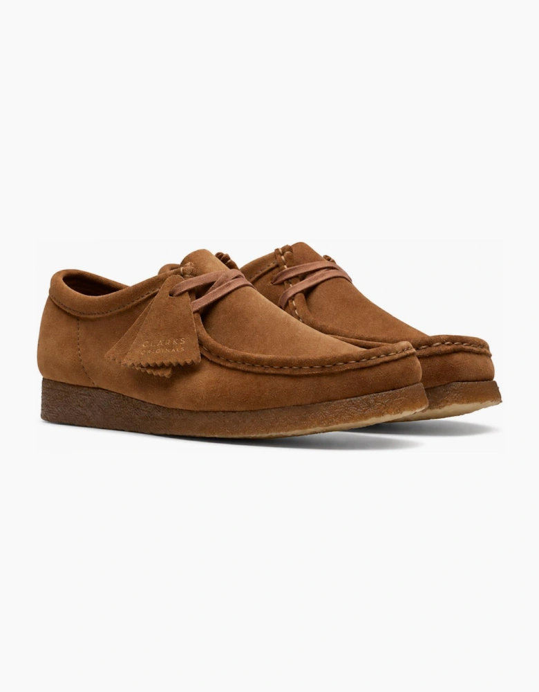 Clarks Originals Wallabee Shoes Cola Suede