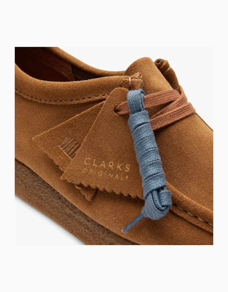Clarks Originals Wallabee Shoes Cola Suede
