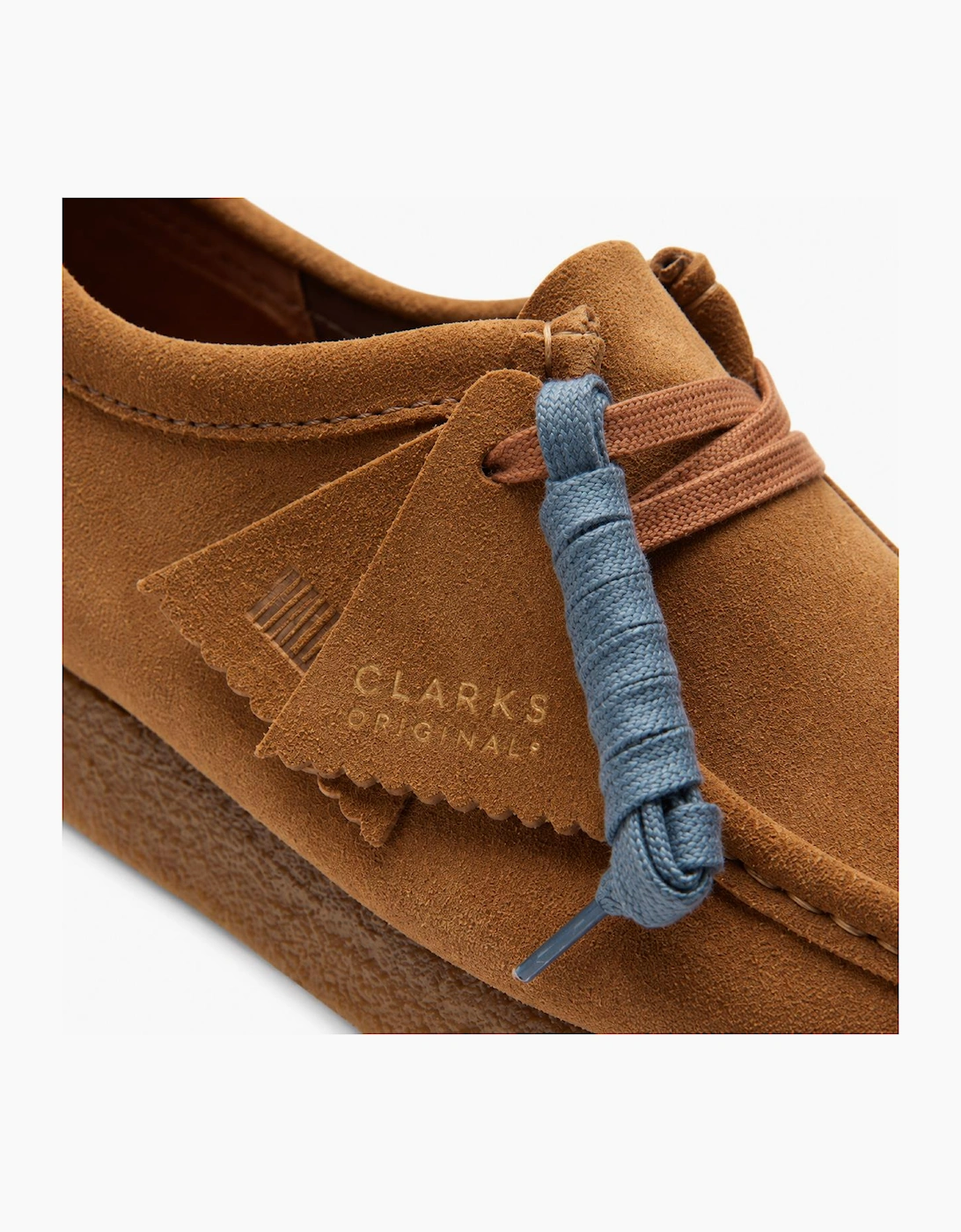 Clarks Originals Wallabee Shoes Cola Suede