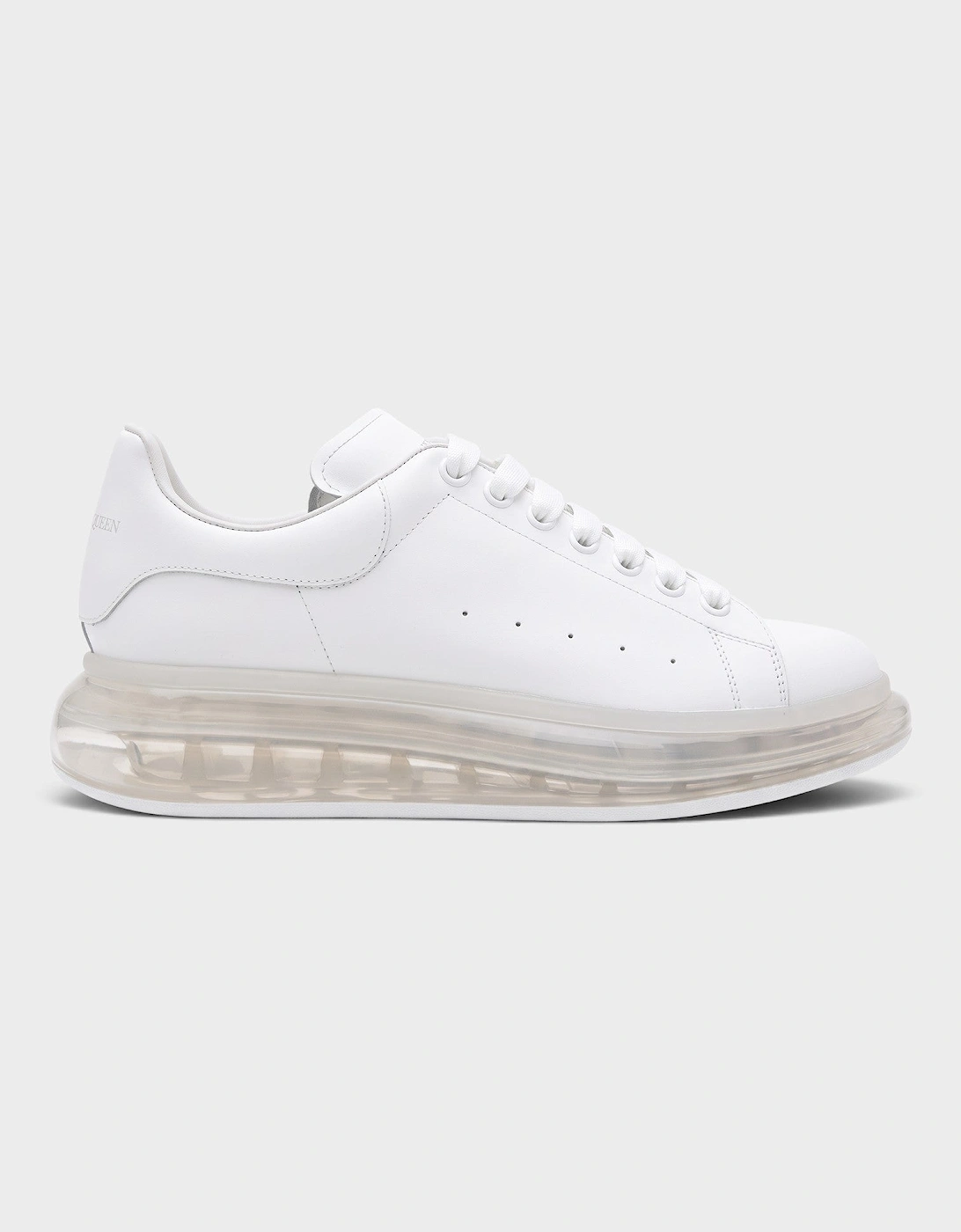 Oversized Sneaker Clear Sole White