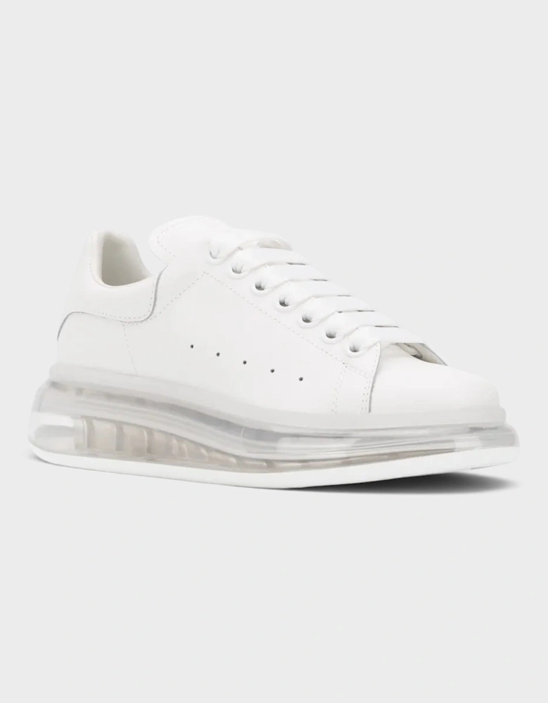 Oversized Sneaker Clear Sole White