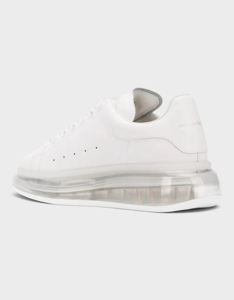 Oversized Sneaker Clear Sole White