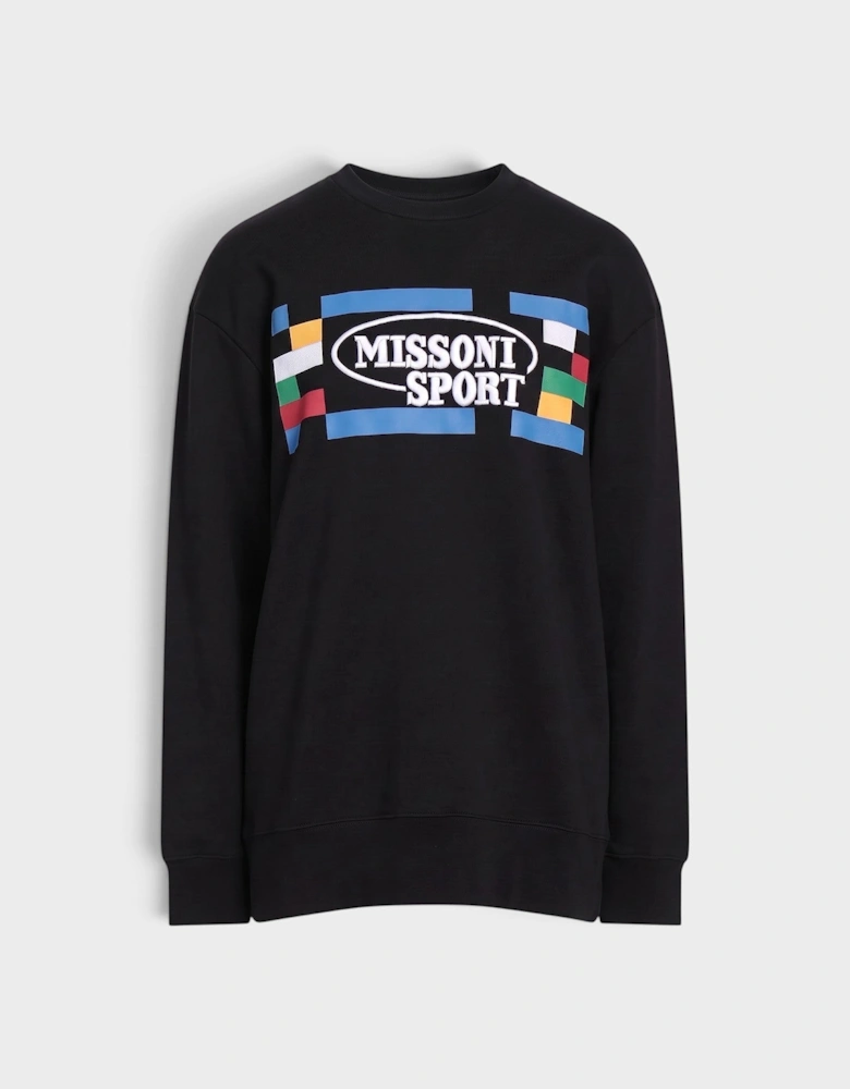 Legacy Logo Sweatshirt Black Multicolour