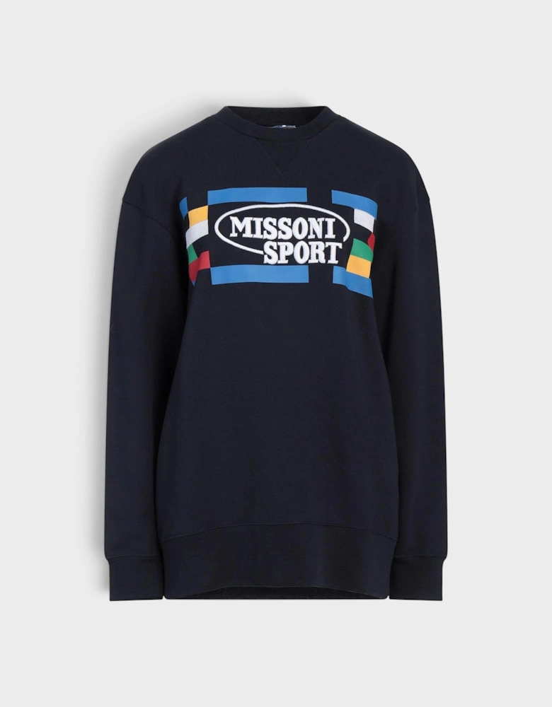 Legacy Logo Sweatshirt Navy Multicolour