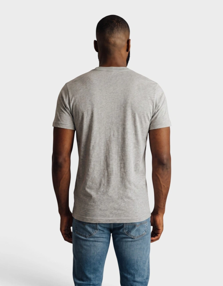 Logo T-Just Divstroyed T-Shirt Grey