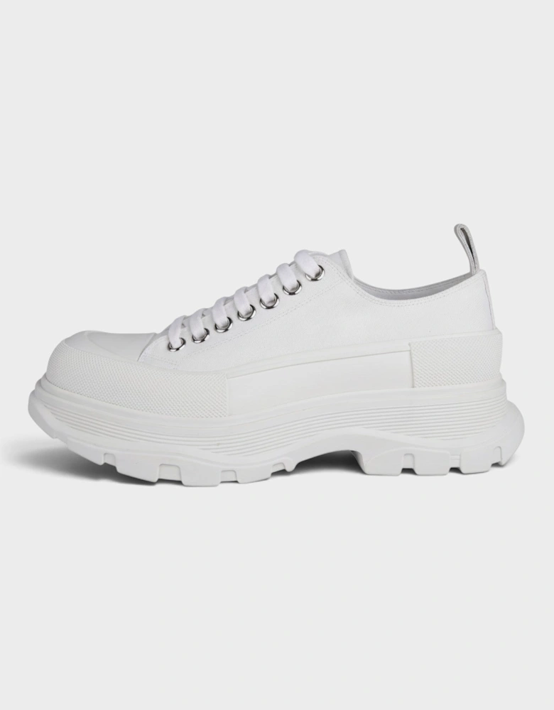 Tread Slick Lace Up Triple White