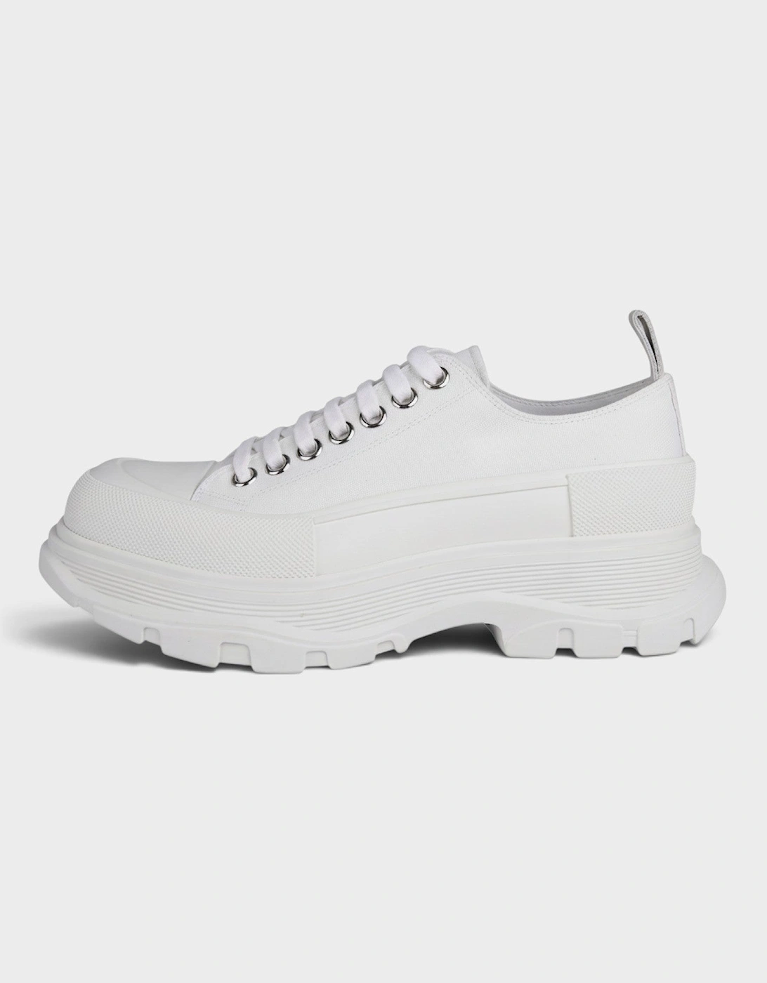 Tread Slick Lace Up Triple White