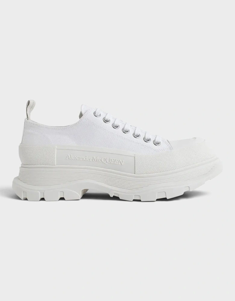 Tread Slick Lace Up Triple White