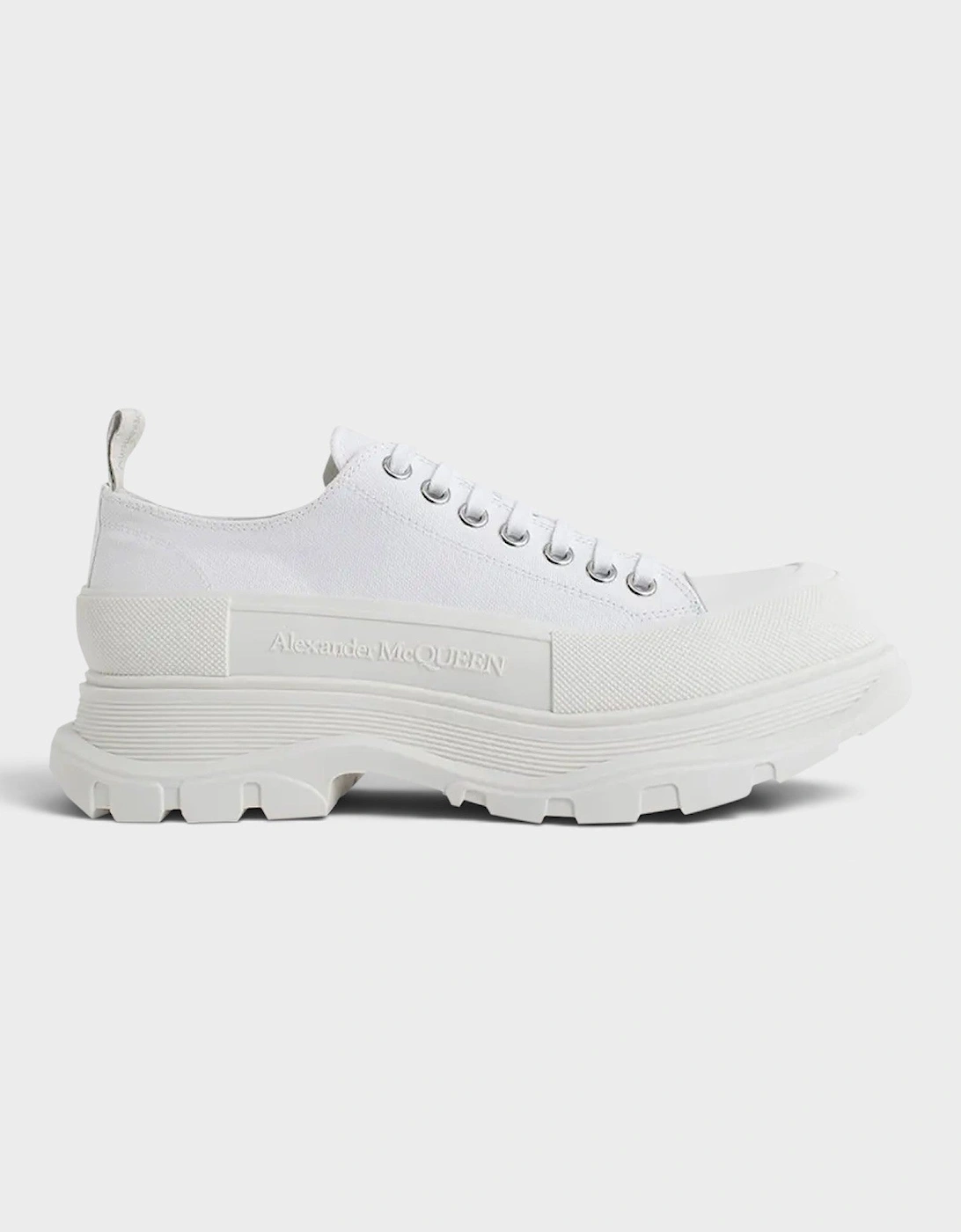 Tread Slick Lace Up Triple White