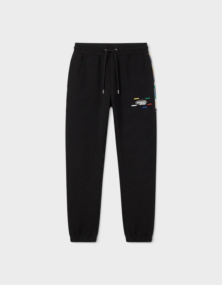 Logo Sport Joggers Black Multicolour