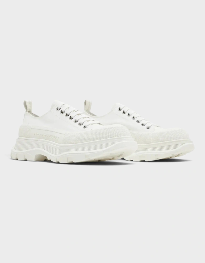 Tread Slick Lace Up White