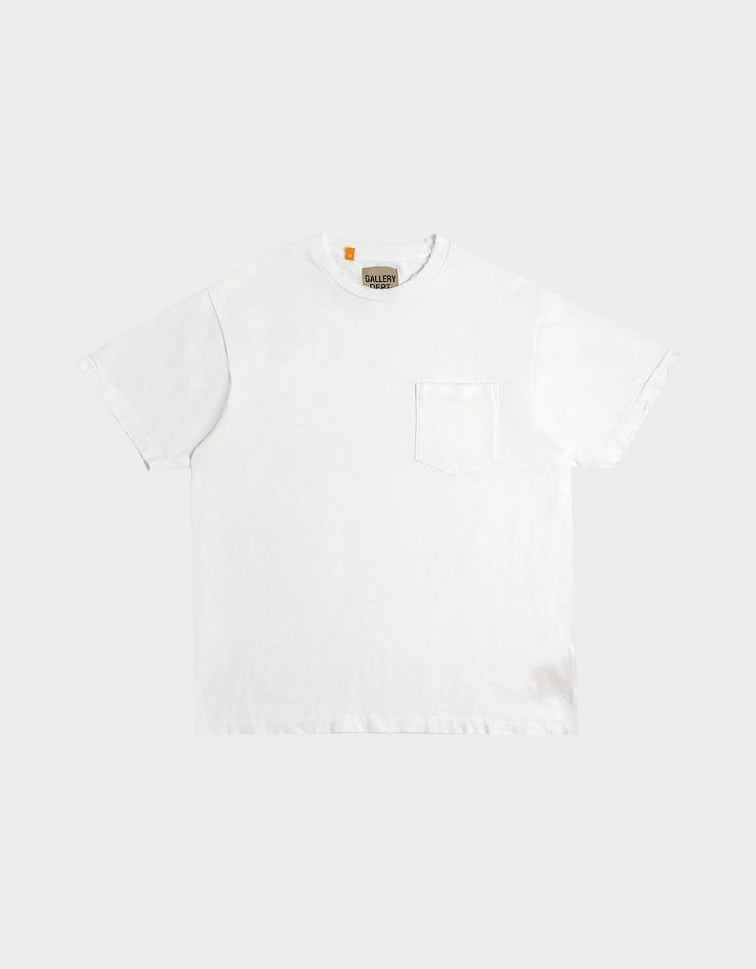 Plain Vintage Pocket Tee White