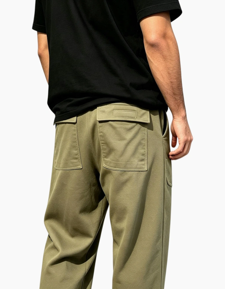 Rick Owens DRKSHDW Mens Classic Cargo Drawstring Pant Olive