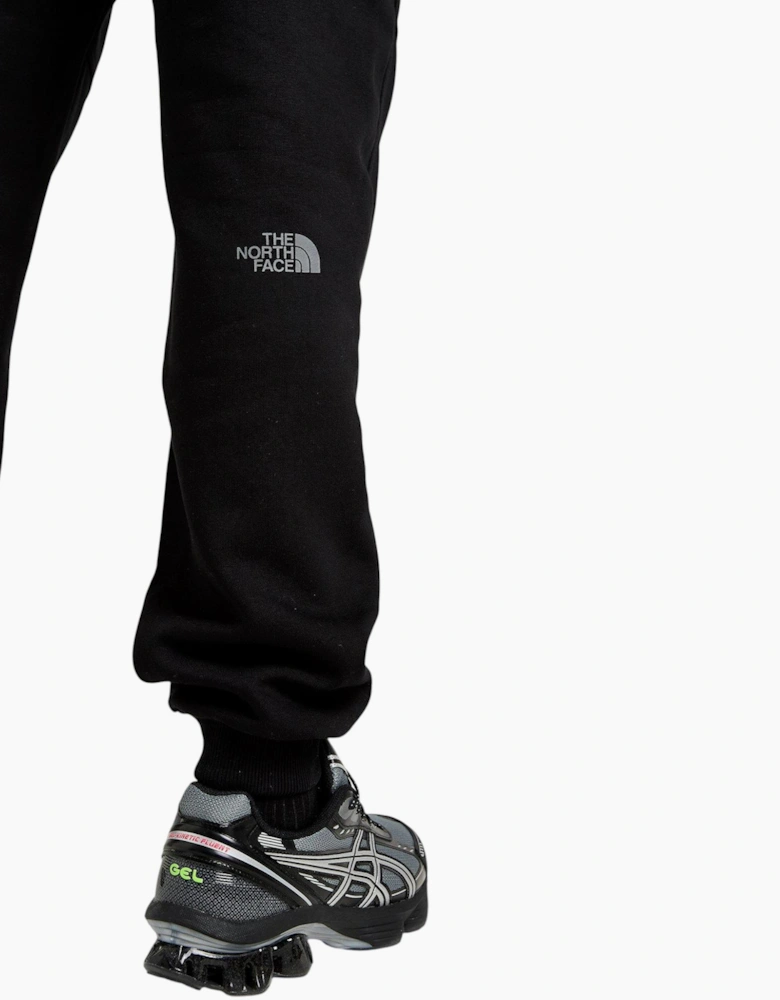 The North Face Mens Tracksuit M Outline Crew Sweatshirt Fleece Jogger Sportswear Black