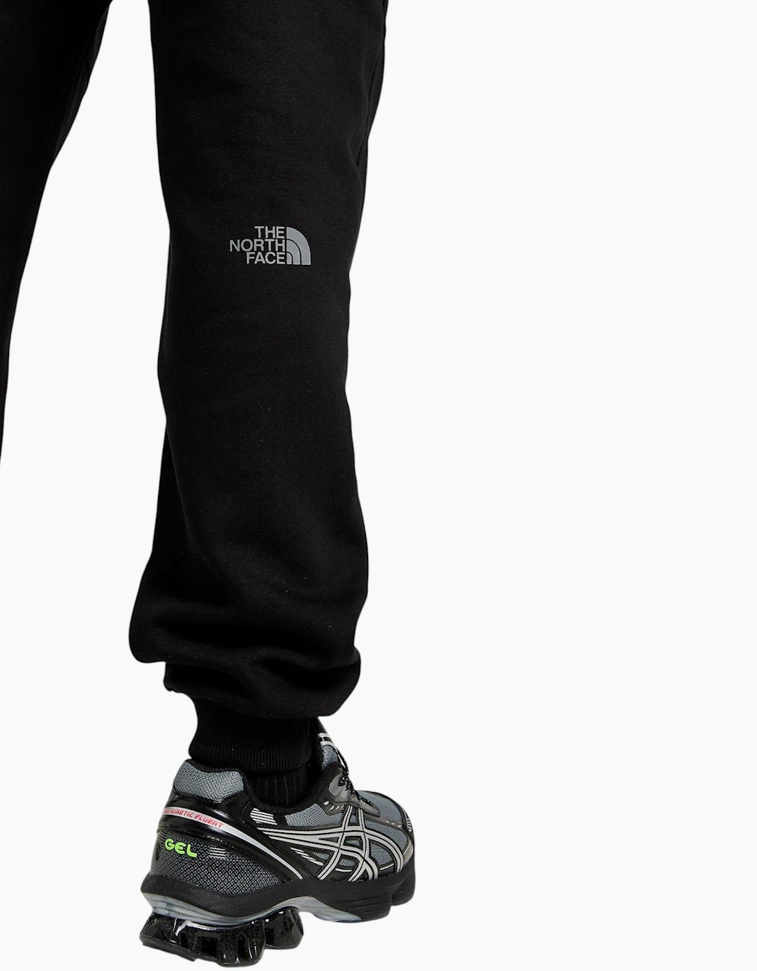 The North Face Mens Tracksuit M Outline Crew Sweatshirt Fleece Jogger Sportswear Black