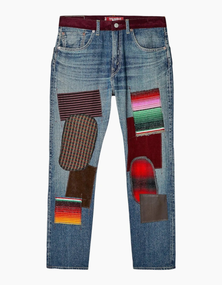 Junya Watanabe x Levi’s Edition Men’s Blue Patchwork Jeans