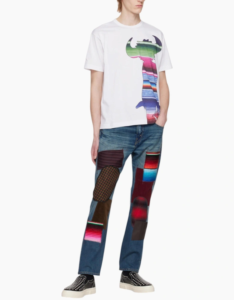 Junya Watanabe x Levi’s Edition Men’s Blue Patchwork Jeans