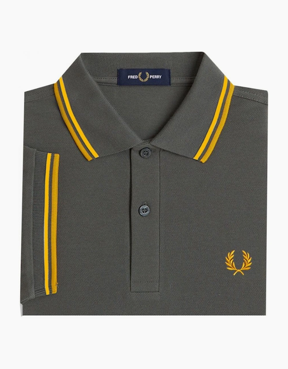 Fred Perry Men's Grey Polo Shirt