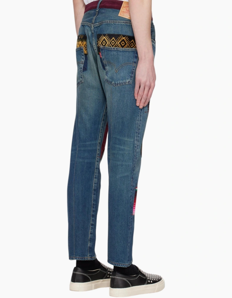 Junya Watanabe x Levi’s Edition Men’s Blue Patchwork Jeans