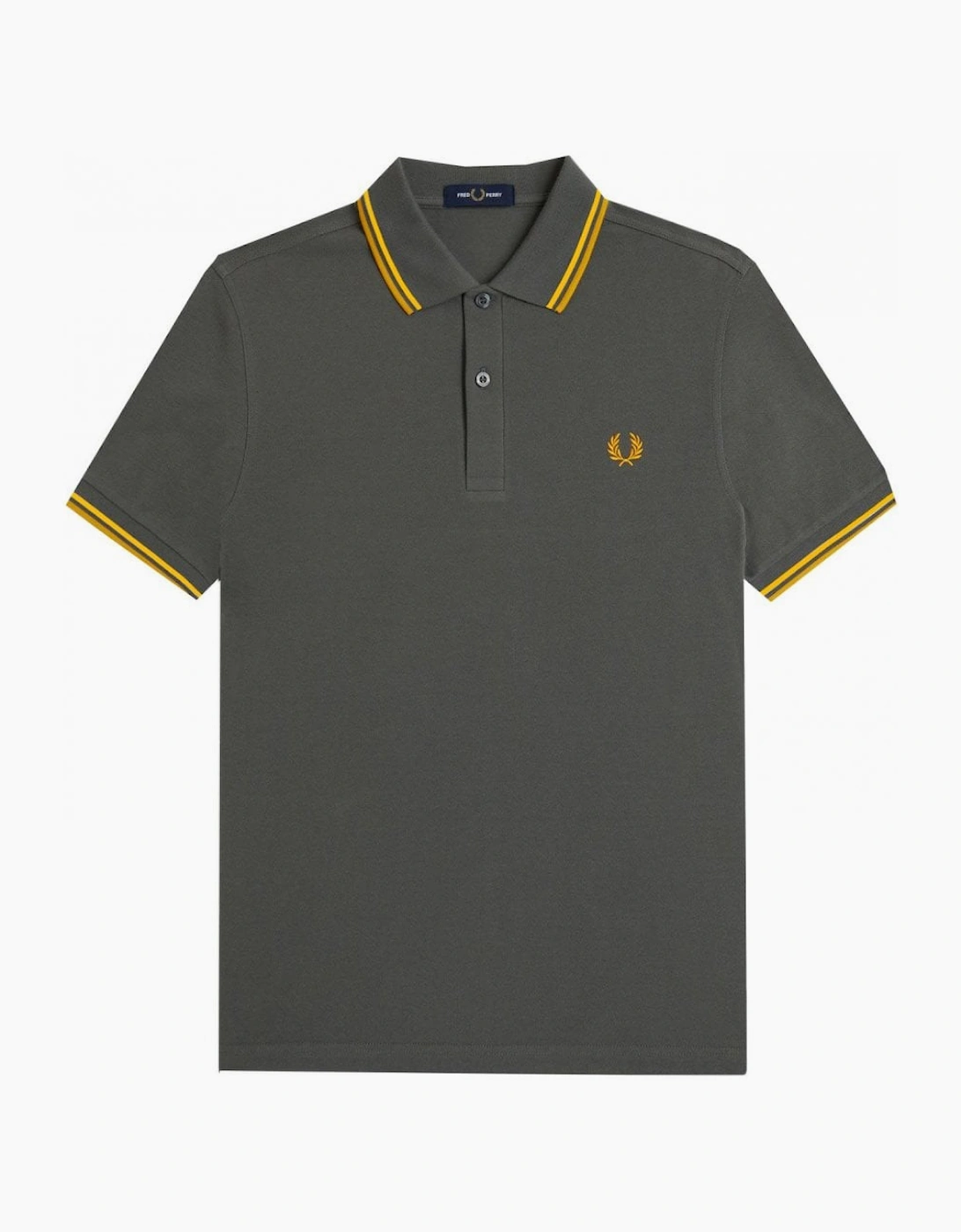 Fred Perry Men's Grey Polo Shirt