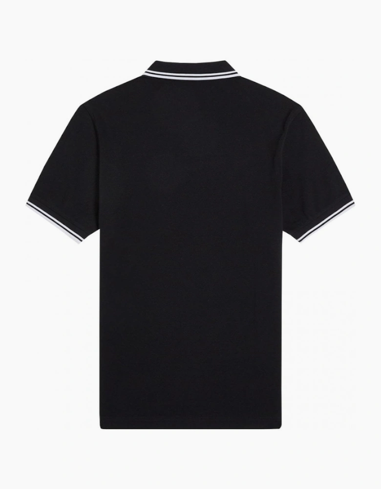 Fred Perry Men's Black Polo Shirt