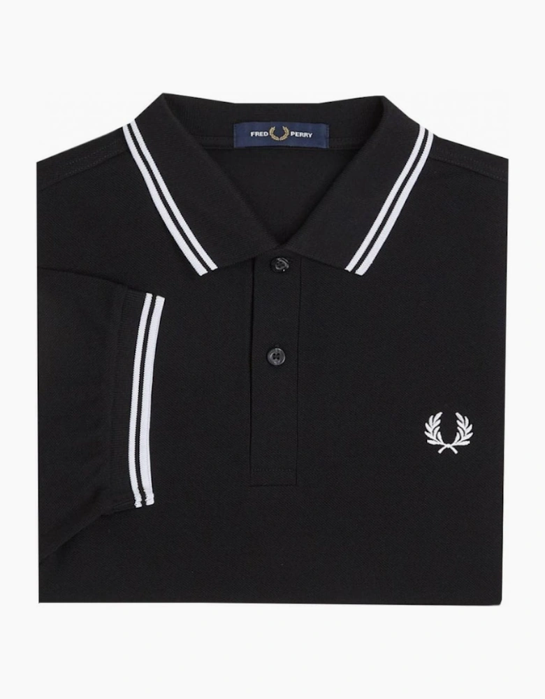 Fred Perry Men's Black Polo Shirt