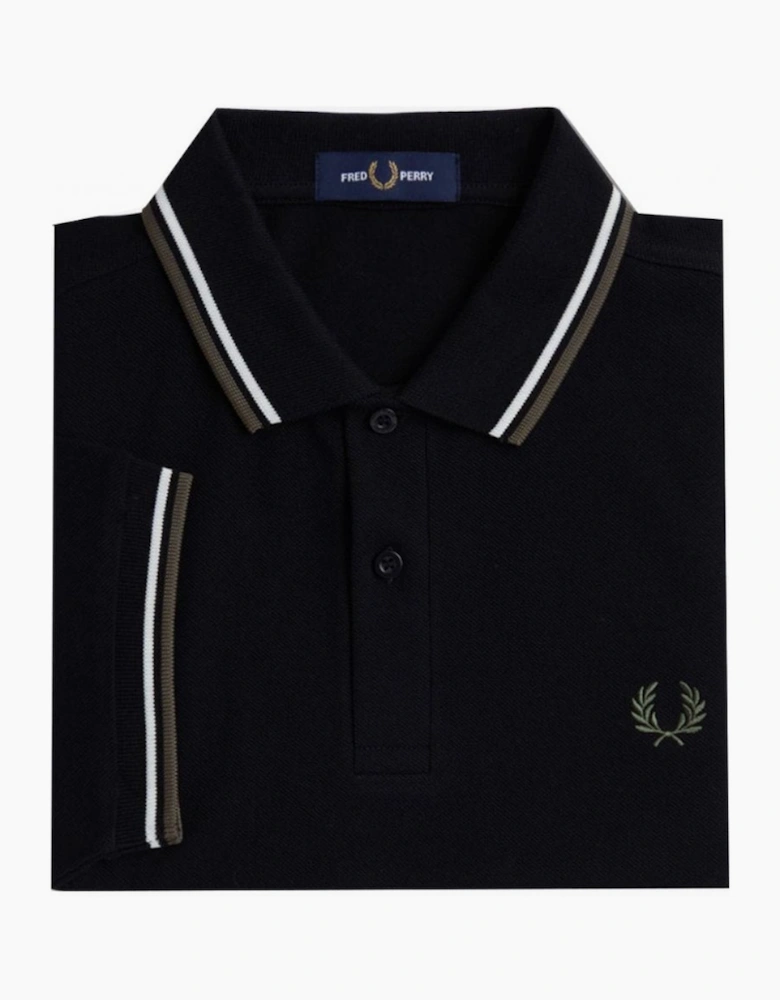 Fred Perry Men's Black Polo Shirt