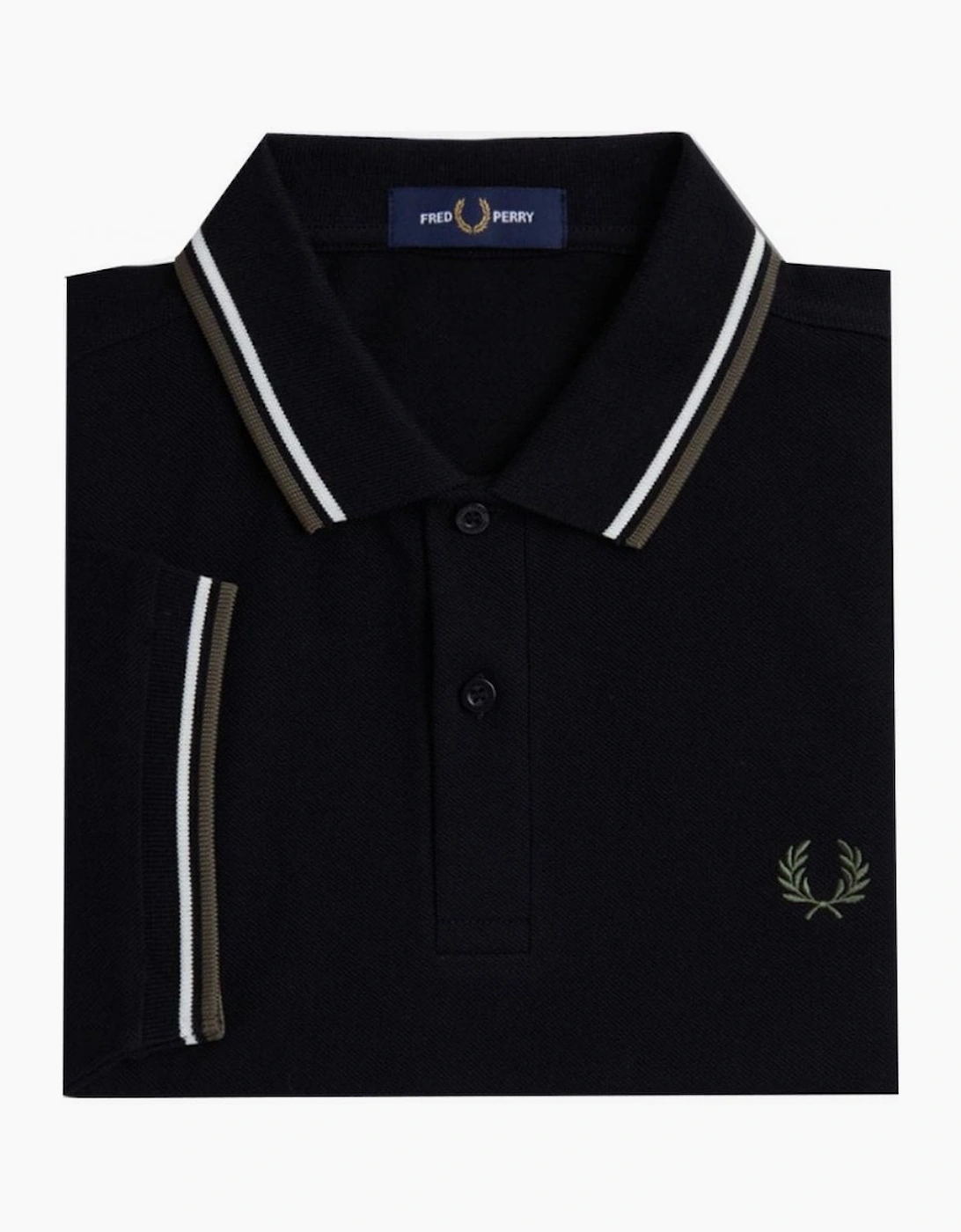 Fred Perry Men's Black Polo Shirt