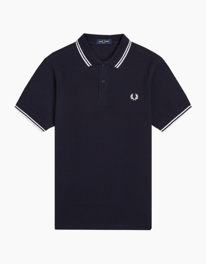 Fred Perry Men's Navy Polo Shirt