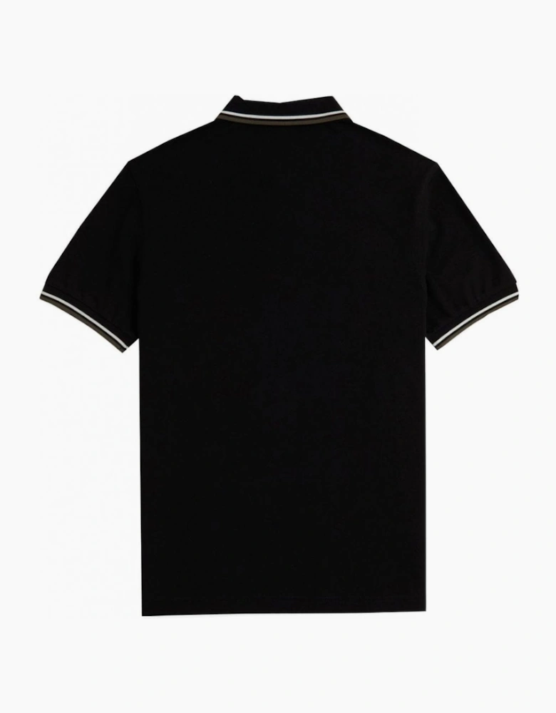 Fred Perry Men's Black Polo Shirt