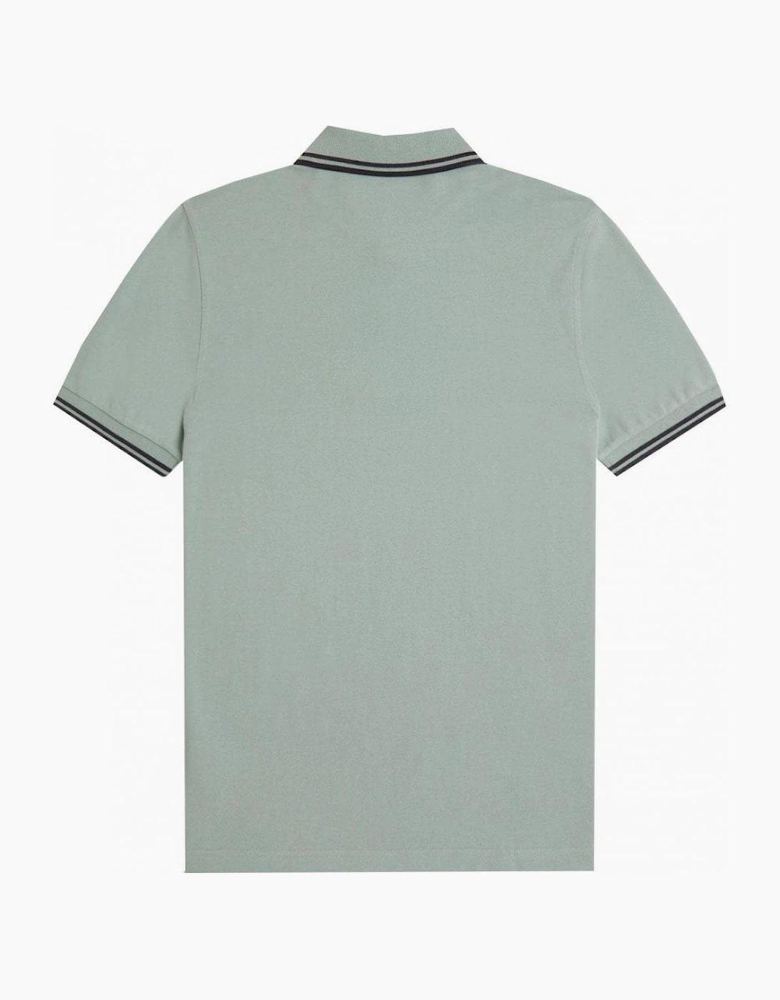 Fred Perry Men's Silver Blue Polo Shirt