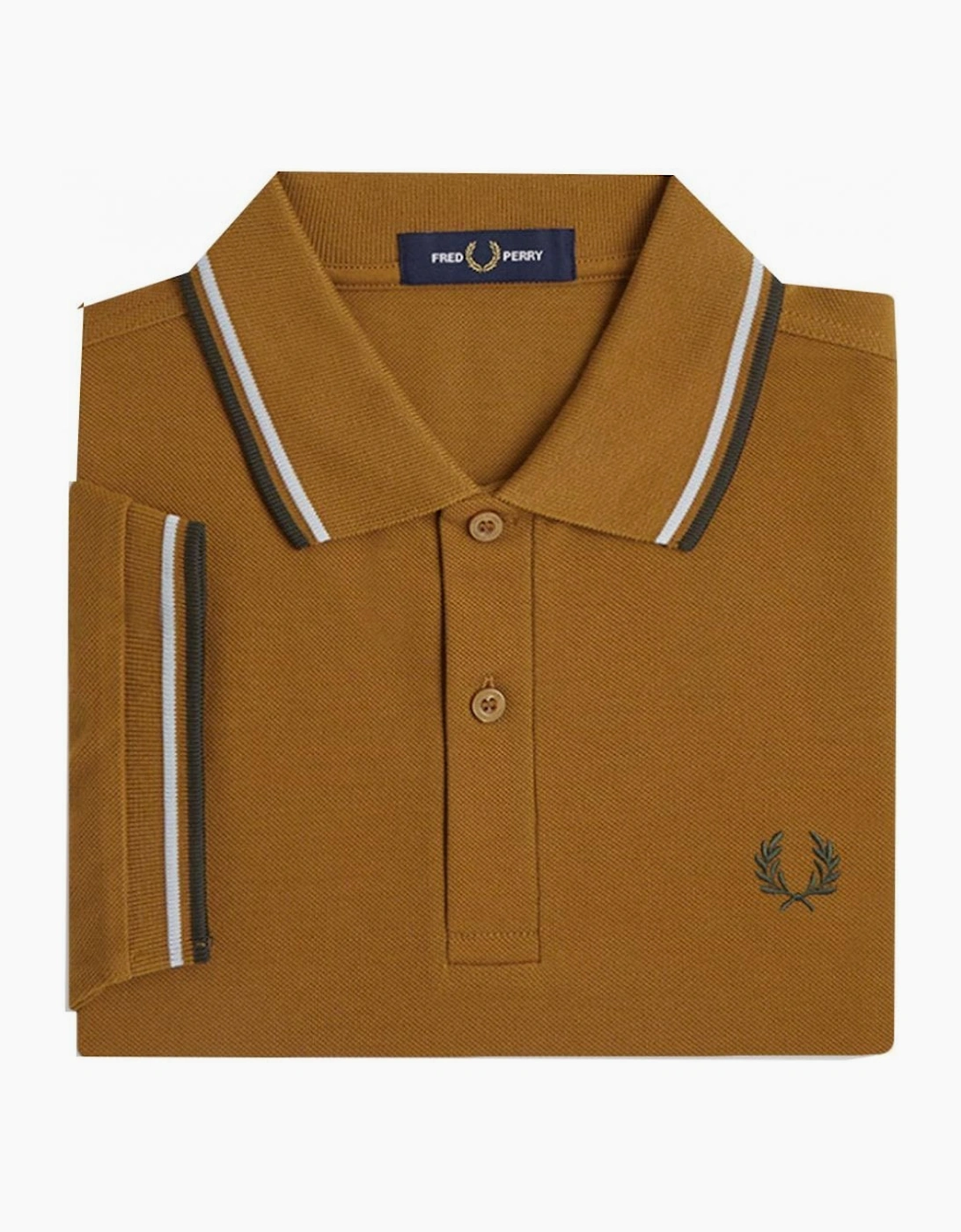 Fred Perry Men's Dark Caramel Polo Shirt