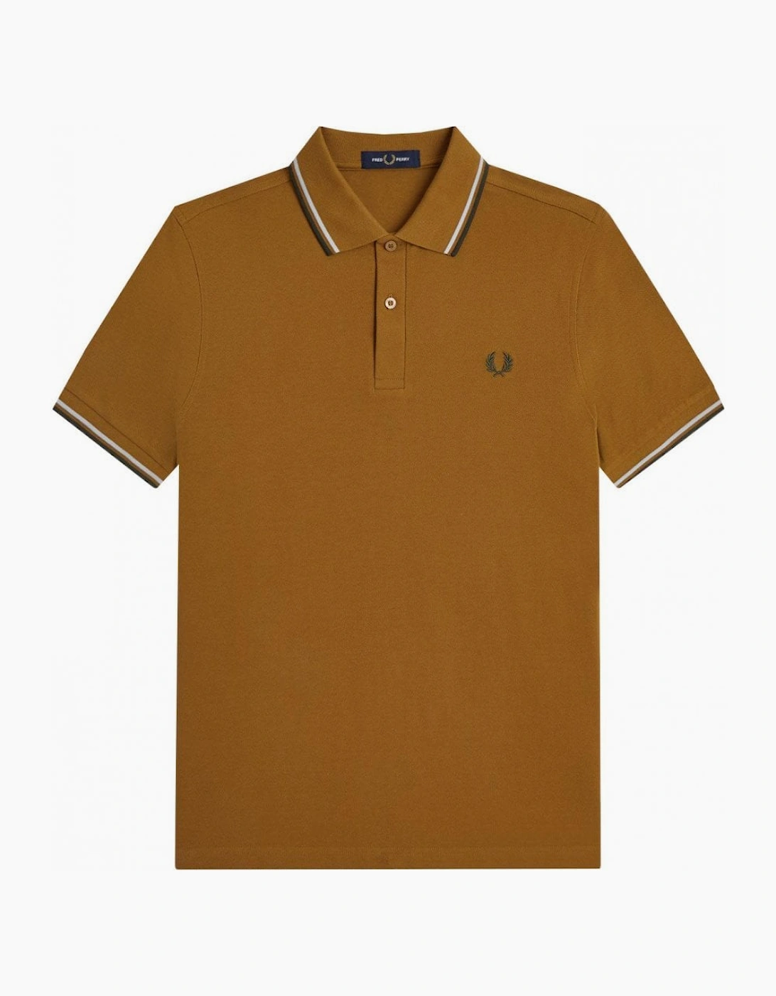 Fred Perry Men's Dark Caramel Polo Shirt