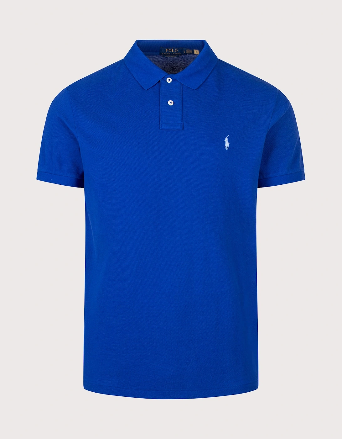 Custom Slim Fit Mesh Polo Shirt