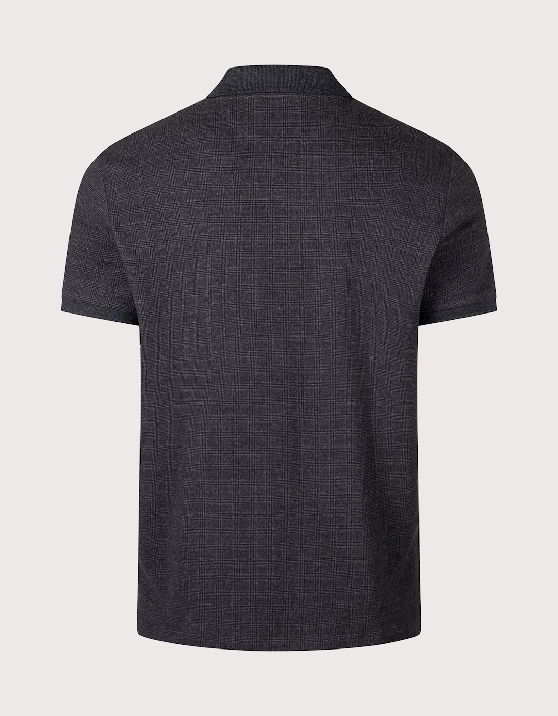 Custom Slim Fit Stretch Mesh Polo Shirt