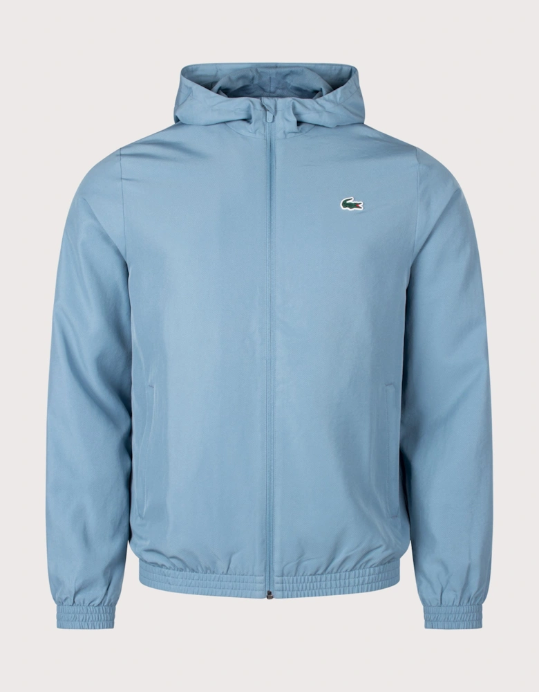 Regular Fit Water-Repellent Sport Track Jacket
