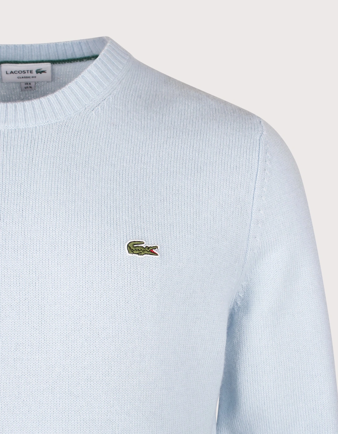 Classic Fit Wool Crewneck Jumper
