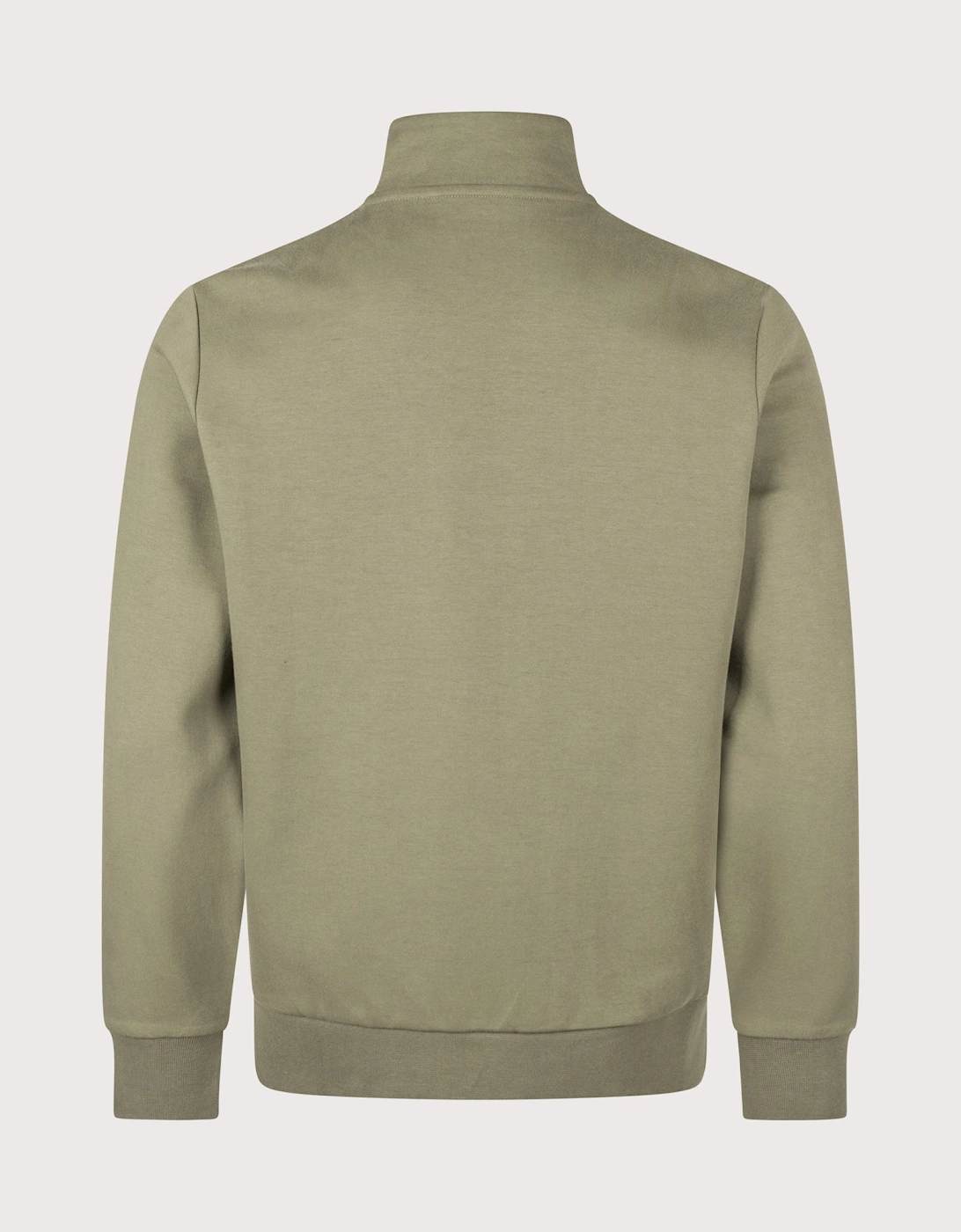 Double-Knit Quarter Zip Sweatshirt