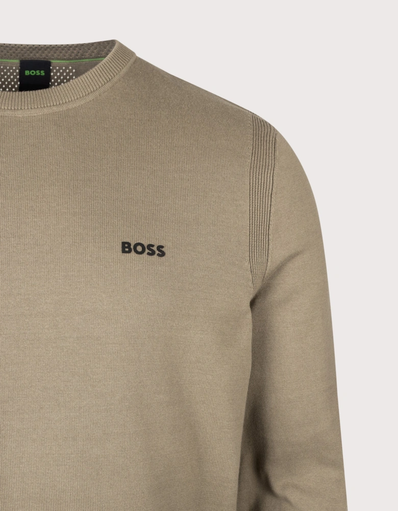 Regular Fit Ever-X Crew Neck Knitted Jumper