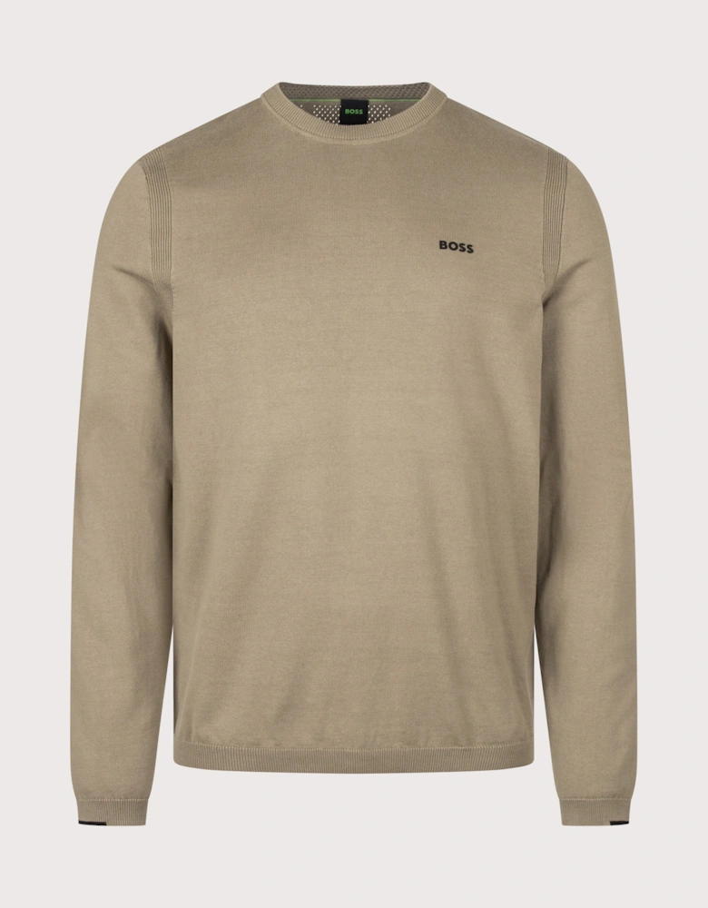 Regular Fit Ever-X Crew Neck Knitted Jumper