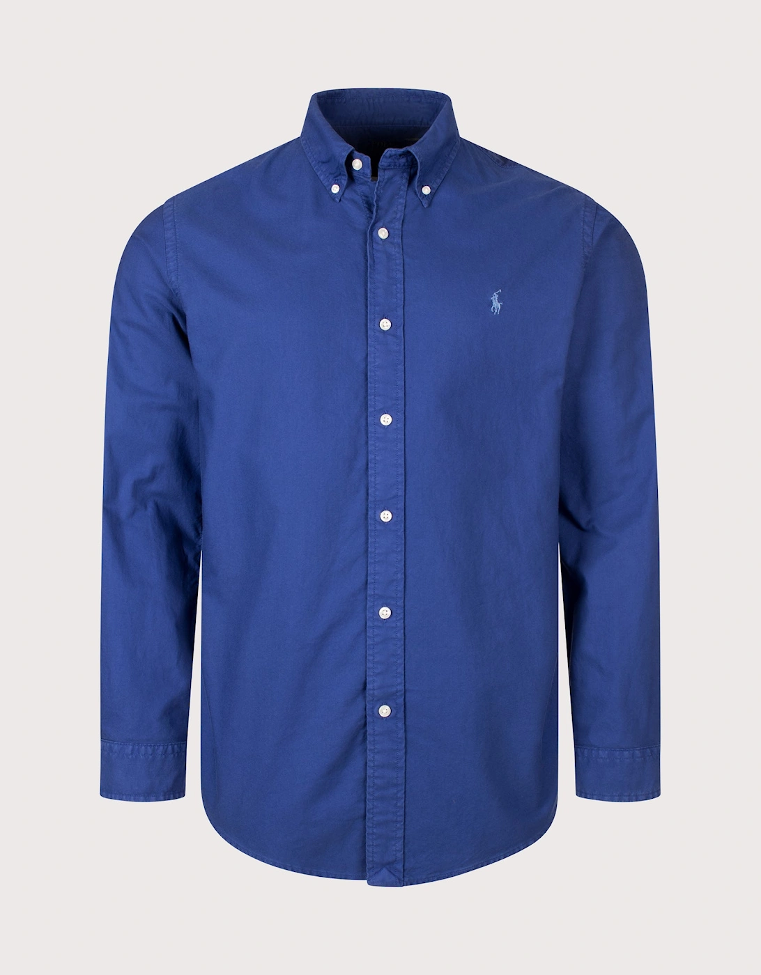 Custom Fit Garment-Dyed Oxford Shirt