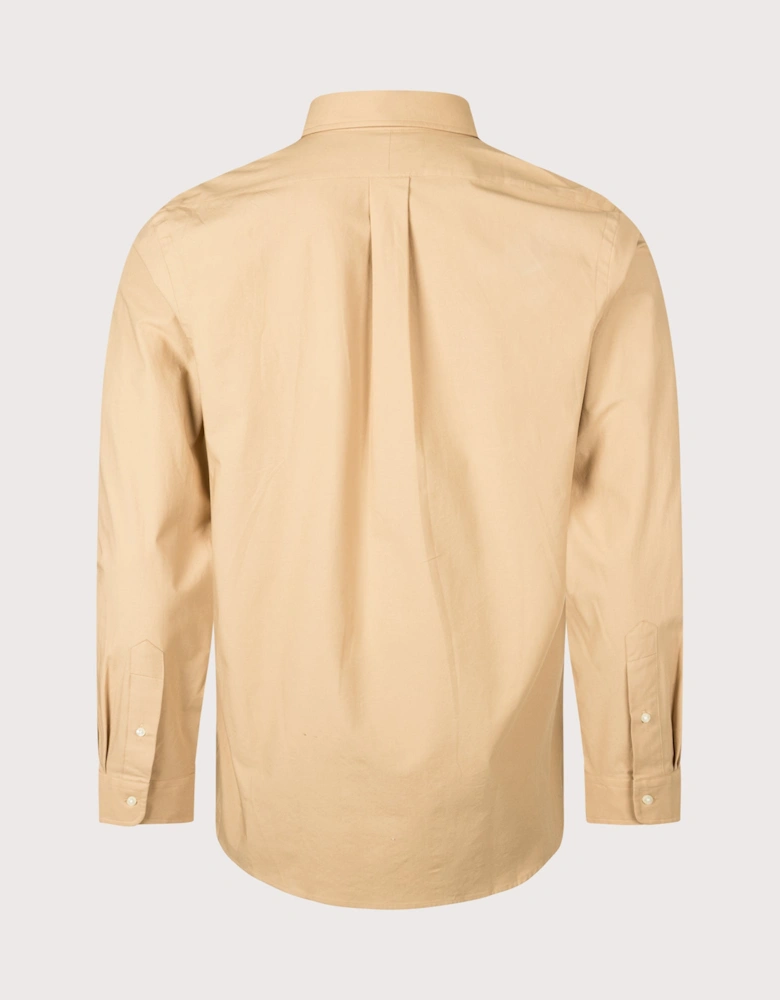 Custom Fit Stretch Poplin Shirt