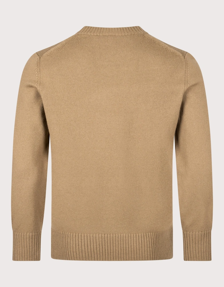 Classic Fit Wool Crewneck Jumper